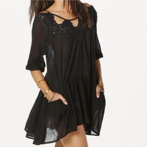 Free People Sun Moon and Stars Tunic Dress Sz S